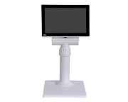 7 Flat LCD TFT Monitor w/Pole Stand